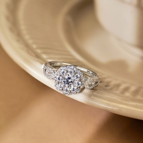 Beautiful Bloom Silver Ring