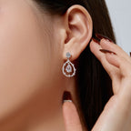 Halo Diamond Earrings