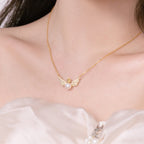 Papal Pearl Gold Necklace