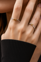 Anillo con símbolo de amor infinito