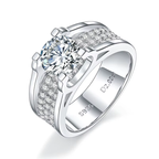 Brilliant Moissanite 2CT Ring