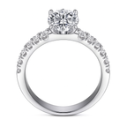Classic Zirconia Engagement Ring