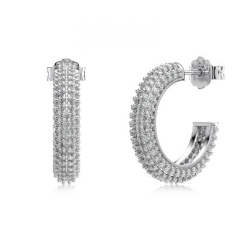 11mm Dazzling Earrings