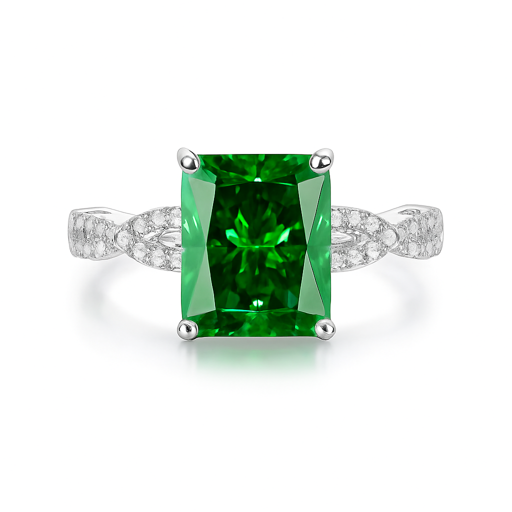 Zirconia Solitaire Ring