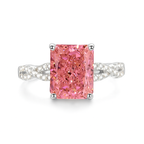 Zirconia Solitaire Ring