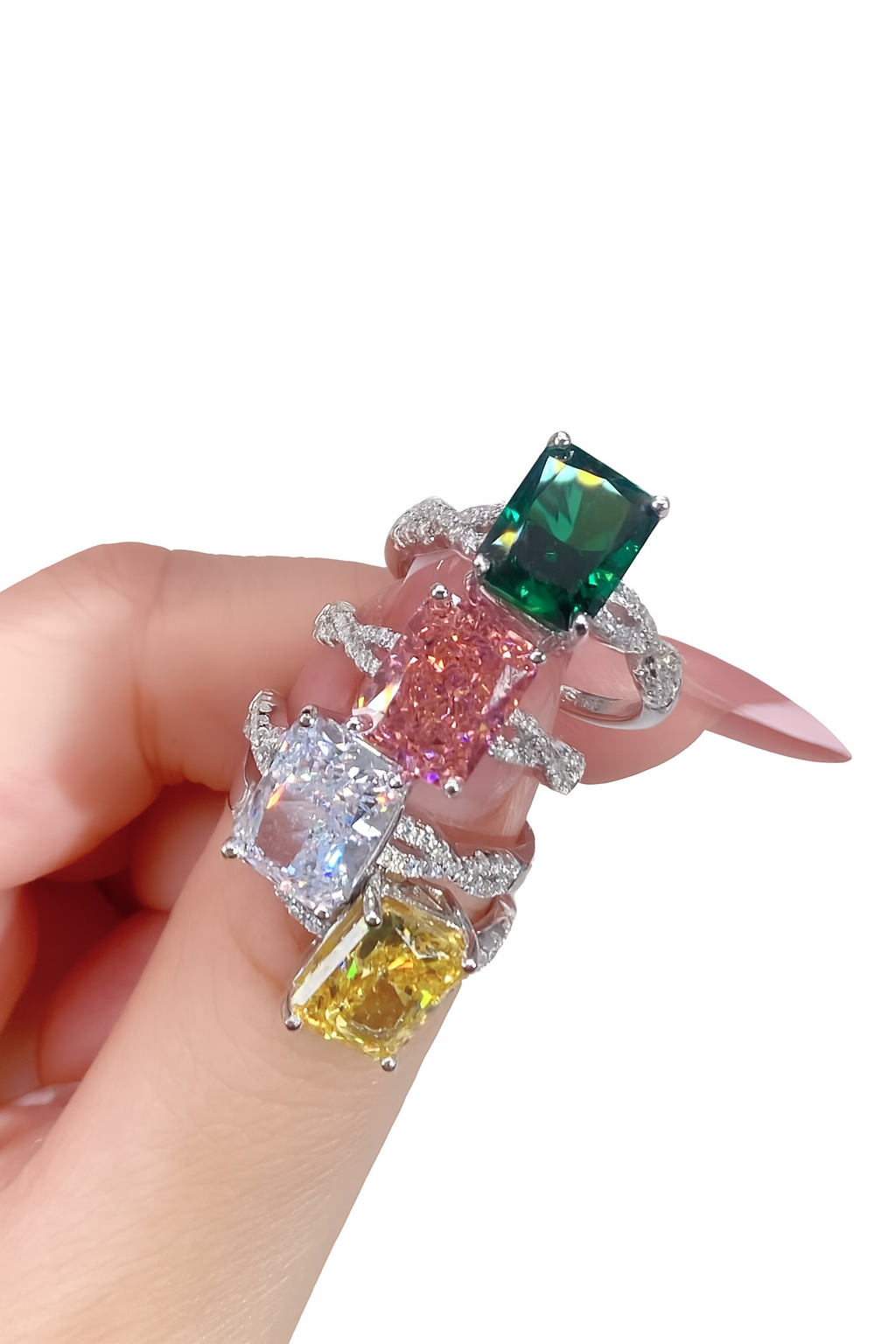 Zirconia Solitaire Ring