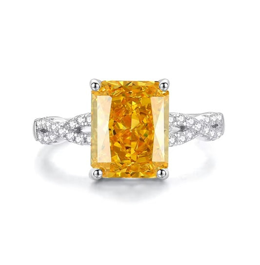 Zirconia Solitaire Ring